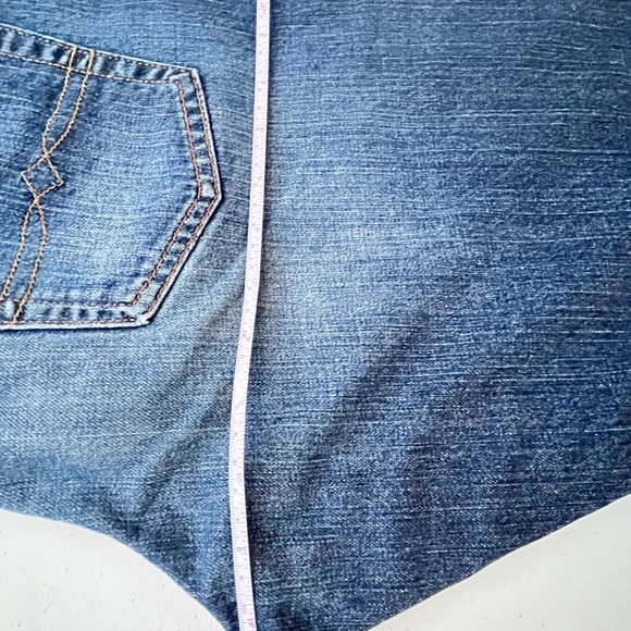 Lucky Brand Dungarees Easy Rider Short Length 14/32 - Picture 5 of 14
